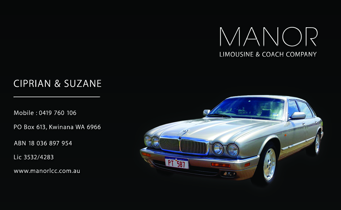 Business Card Design by Lx Design for Manor - Limousine & Coach Company | Design #1493266