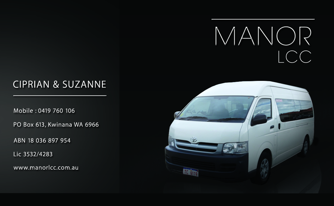 Business Card Design by Lx Design for Manor - Limousine & Coach Company | Design #1520557