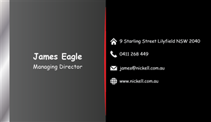 Business Card Design by Radu Borzea for this project | Design: #1450536