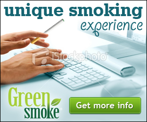 Banner-Design von Nebojsa Aleksic für Green Smoke Inc | Design #1433649