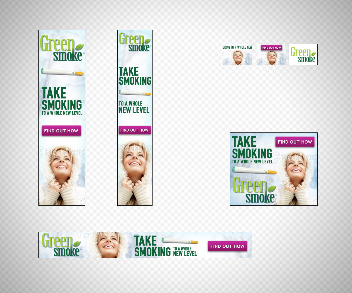 Design de Bannière  par neboica pour Green Smoke Inc | Design #1467744