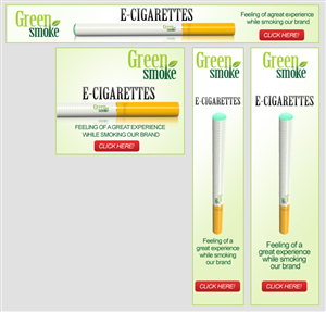 Design de Bannière  par sathiyamurthy pour Green Smoke Inc | Design : #1481106