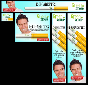 Design de Bannière  par sathiyamurthy pour Green Smoke Inc | Design : #1481997