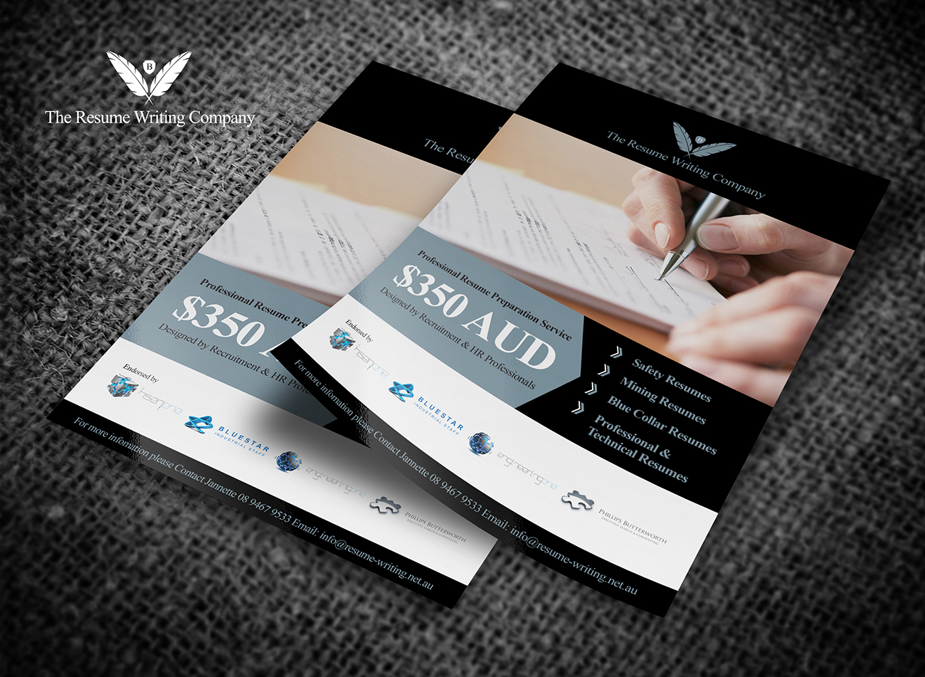 Flyer-Design von BrandWar für Head Hunters Asia Pacific Pty Ltd | Design #1438964
