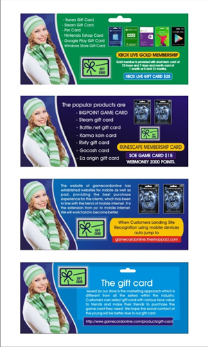Diseño De Banner Publicitario por yadavsushil para gamecardonline eshop lnc. | Diseño #5178273