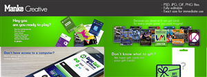 Banner Ad Design by Manke Creative for gamecardonline eshop lnc. | Design: #5180846