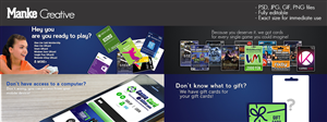 Banner Ad Design by Manke Creative for gamecardonline eshop lnc. | Design: #5188013