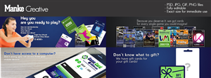 Banner Ad Design by Manke Creative for gamecardonline eshop lnc. | Design: #5189176