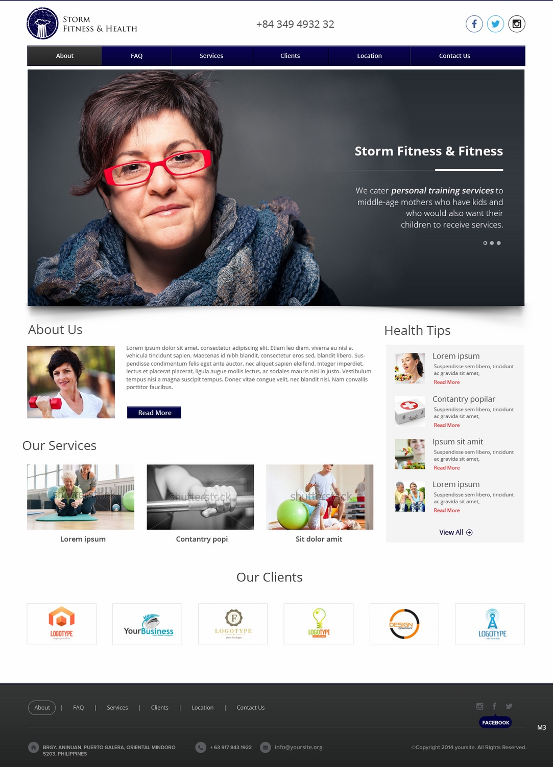 Web Design by pb for this project | Design #5124909
