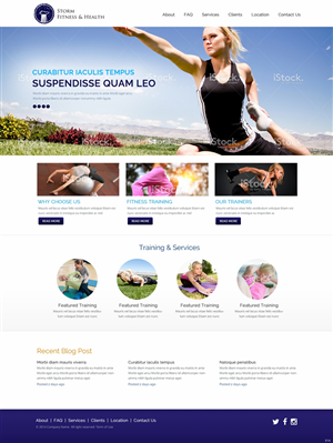 Web Design by pb for this project | Design: #5124916