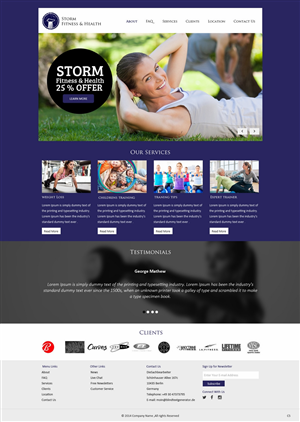 Web Design by pb for this project | Design: #5130469