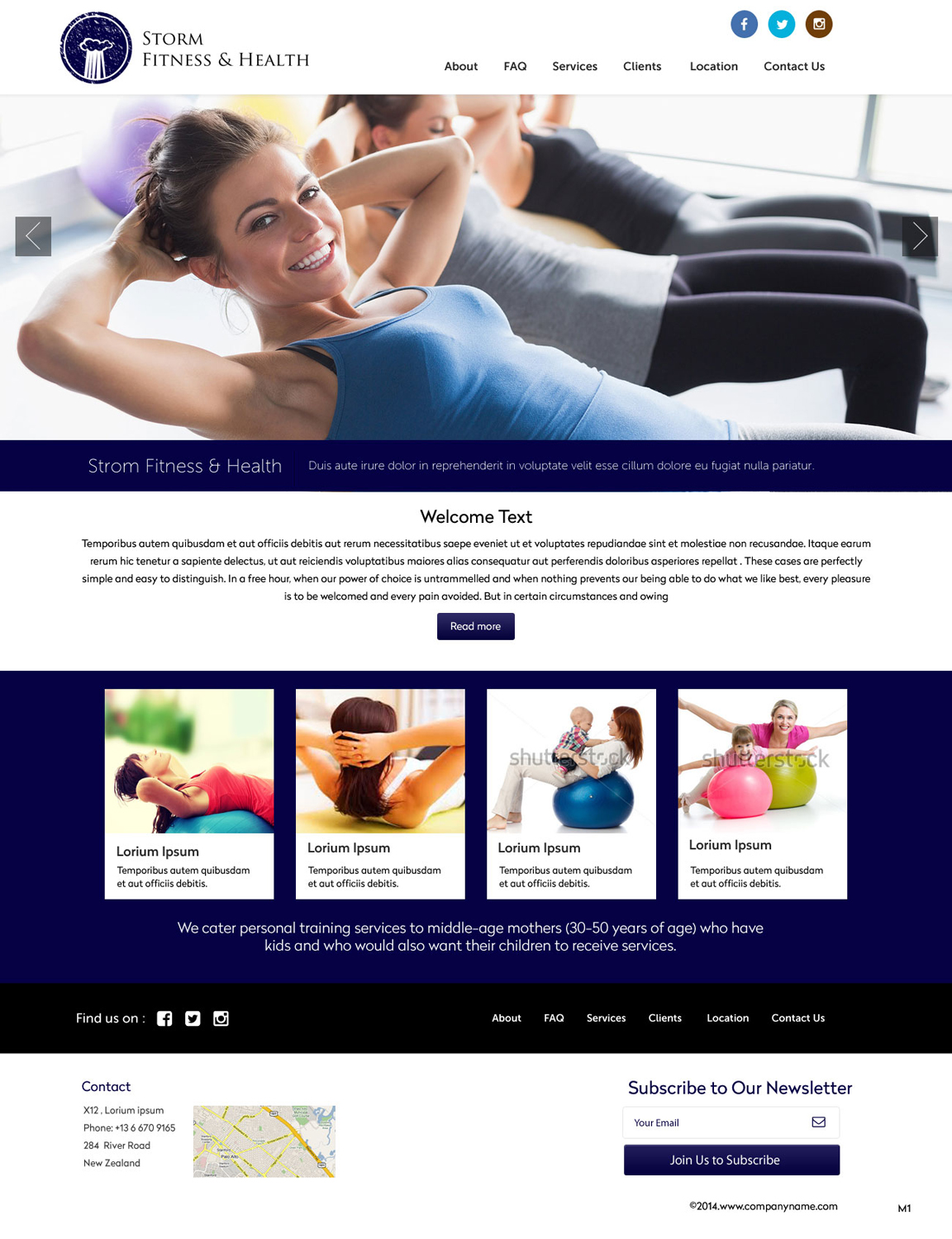 Web Design by pb for this project | Design #5130471