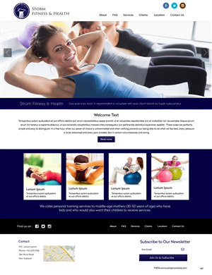 Web Design by pb for this project | Design: #5130471