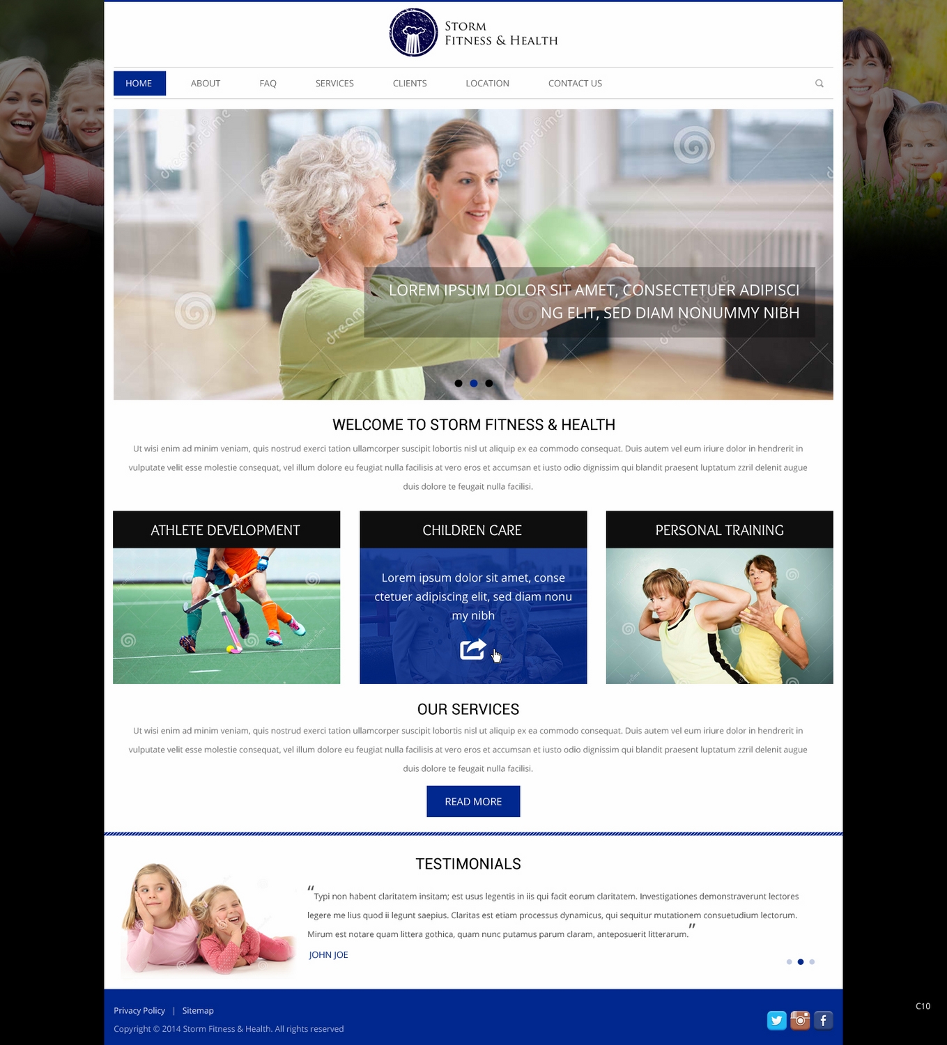 Web Design by pb for this project | Design #5142412