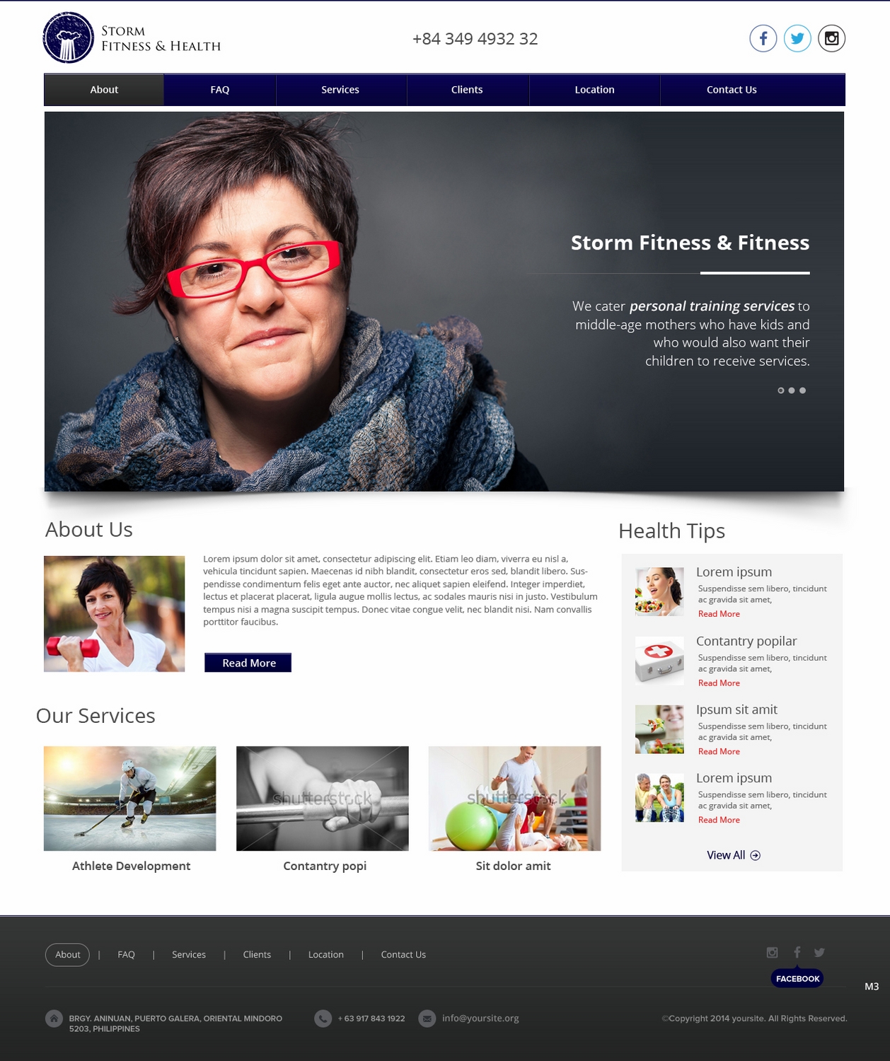 Web Design by pb for this project | Design #5142415