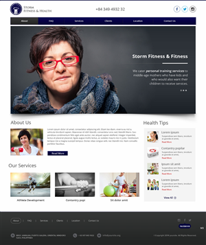 Web Design by pb for this project | Design: #5142415