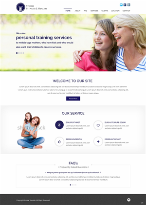 Web Design by pb for this project | Design: #5142418