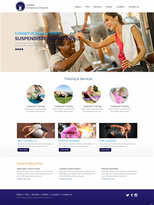 Web Design by pb for this project | Design: #5142420
