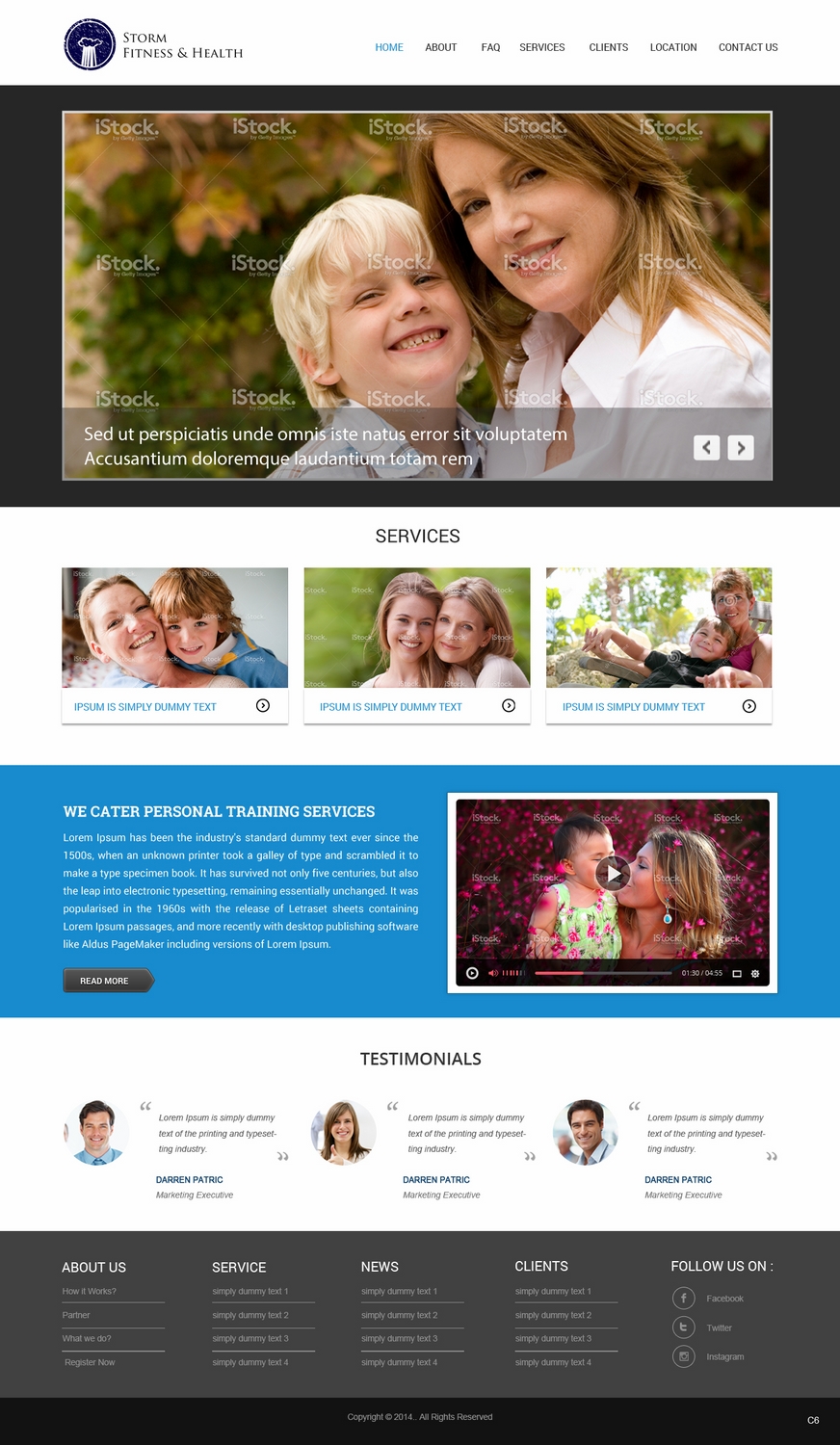 Web Design by pb for this project | Design #5142422
