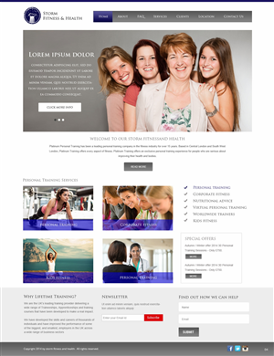 Web Design by pb for this project | Design: #5142424