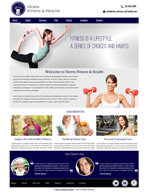 Web Design by rightway for this project | Design: #5127328