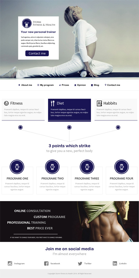 Web Design by Sam for this project | Design #5130757