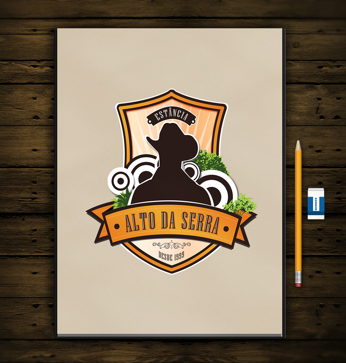 Logo Design by jrspadoto for Estância Alto da Serra | Design #5145556