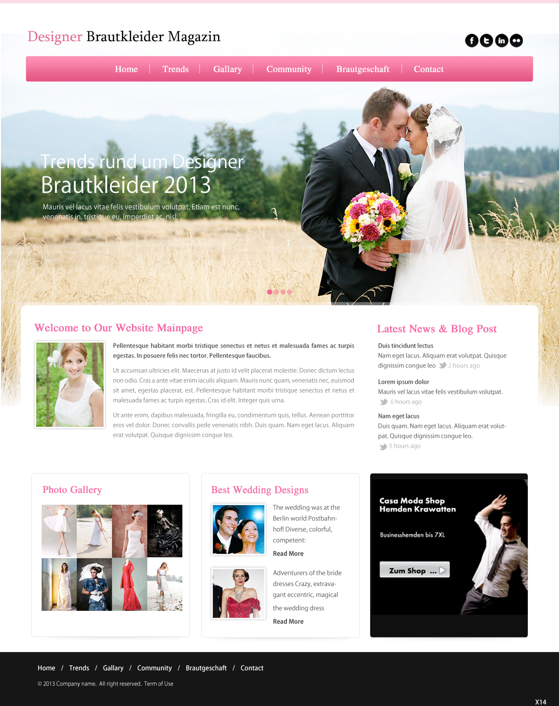 Web Design by pb for this project | Design #1440361