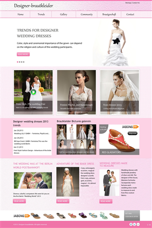 Web Design by pb for this project | Design: #1448317