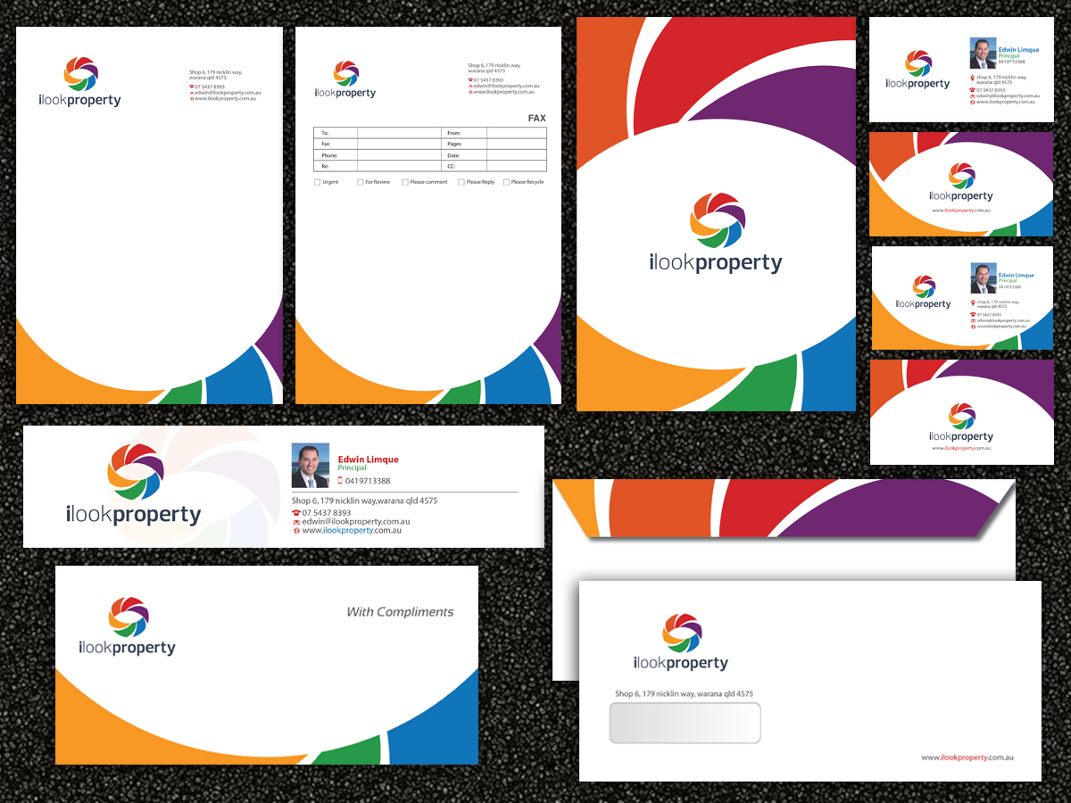 Stationery Design by Sarmishtha Chattopadhyay_loginchange for this project | Design #5232931