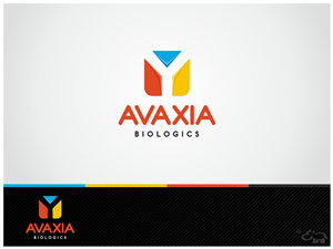 Avaxia Biologics (alternate versions can be presented without the 'biologics' for comparison) | Logo Design by HYPdesign