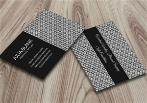 Business Card Design by Sarah Haroon for this project | Design: #5131268
