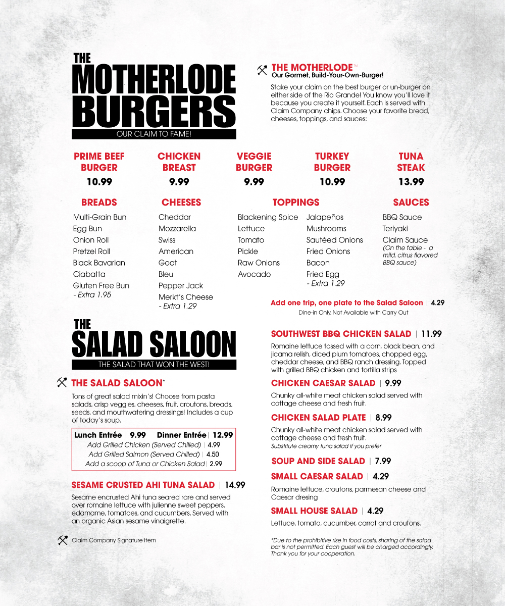 Design de Menu par mstahl720 pour The Claim Company | Design #1614018