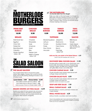 Menu Design by mstahl720 for The Claim Company | Design: #1614018