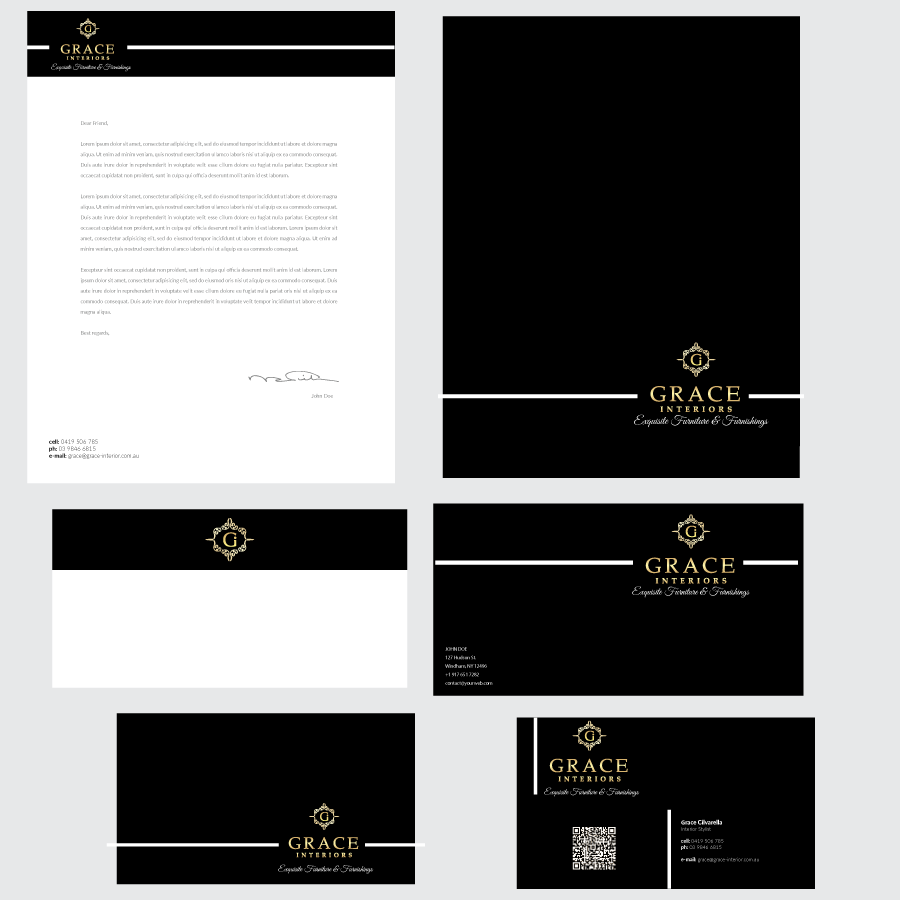 Stationery Design by Sana Ishaq for Biz Wisdom | Design #5160982