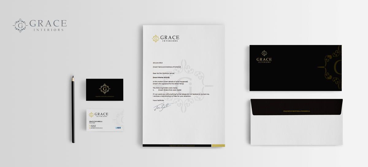 Stationery Design by Sarah Mathews for Biz Wisdom | Design #5116308