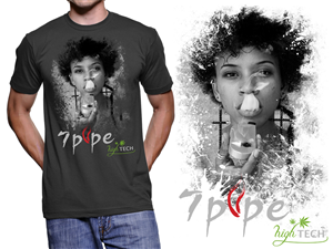 T-shirt Design by coke one