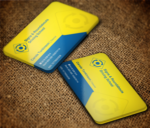 Driving School Business Card Design | Business Card Design by MT
