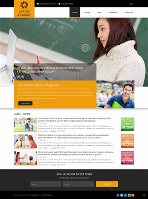 Web Design by pb for this project | Design #5124877