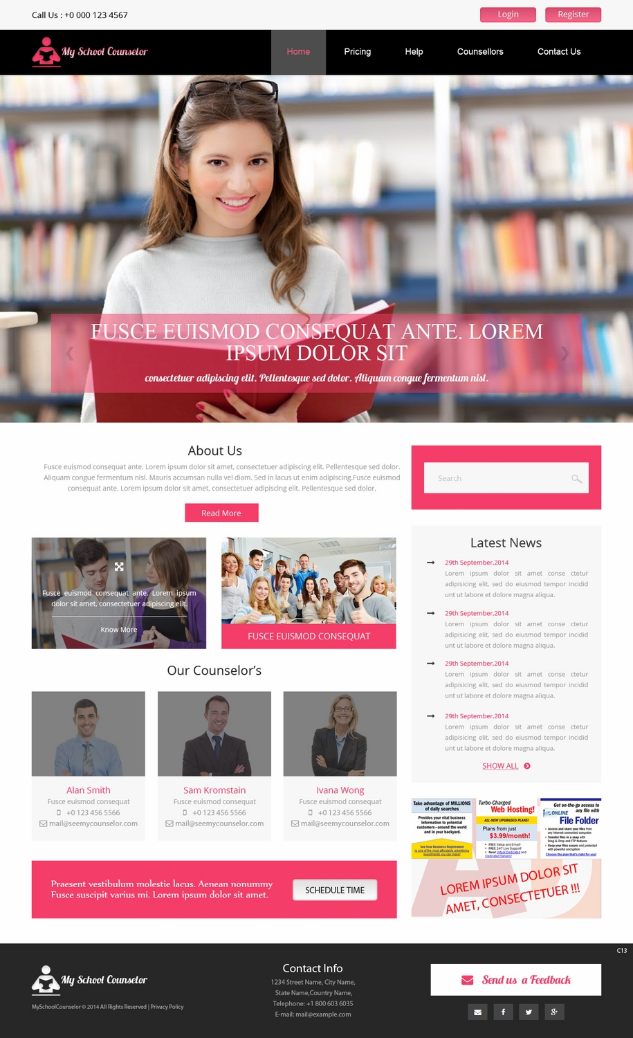 Web Design by pb for this project | Design #5124881