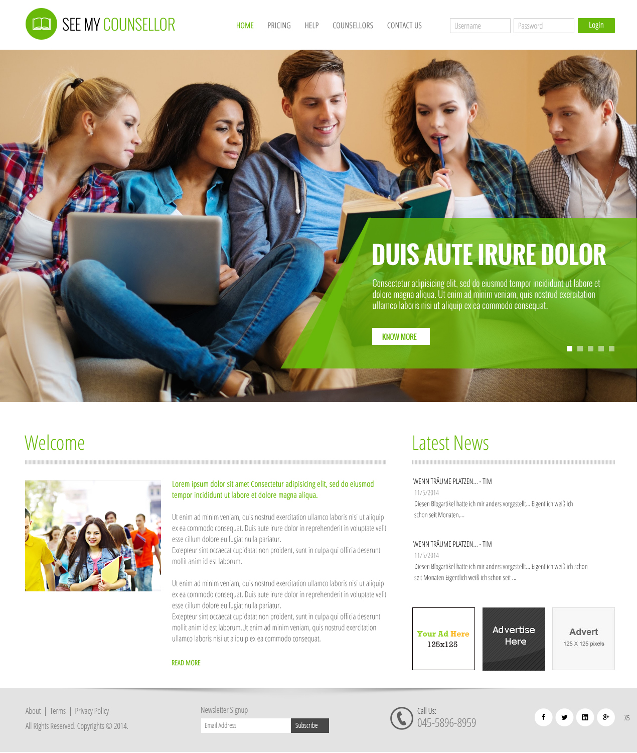 Web Design by pb for this project | Design #5130462