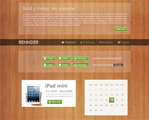 Web Design by krishnan for Rennder | Design: #1488048