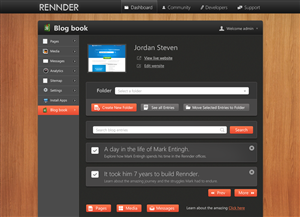 Web Design by krishnan for Rennder | Design: #1492498