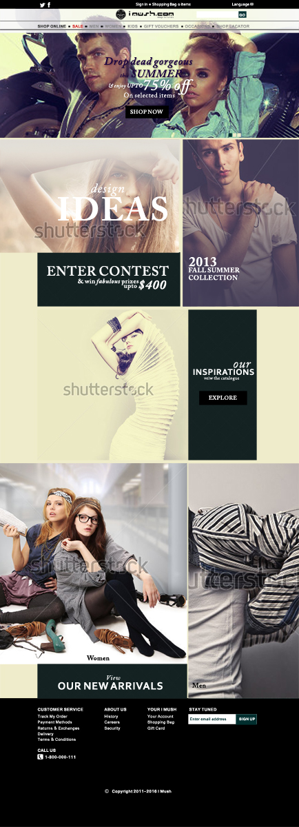 Web Design by Gargi Datta Banik for vagsklep | Design #1458808