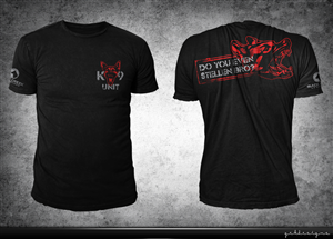 T-shirt Design by gekgrfx for Black Creek K-9 Services | Design: #5180570