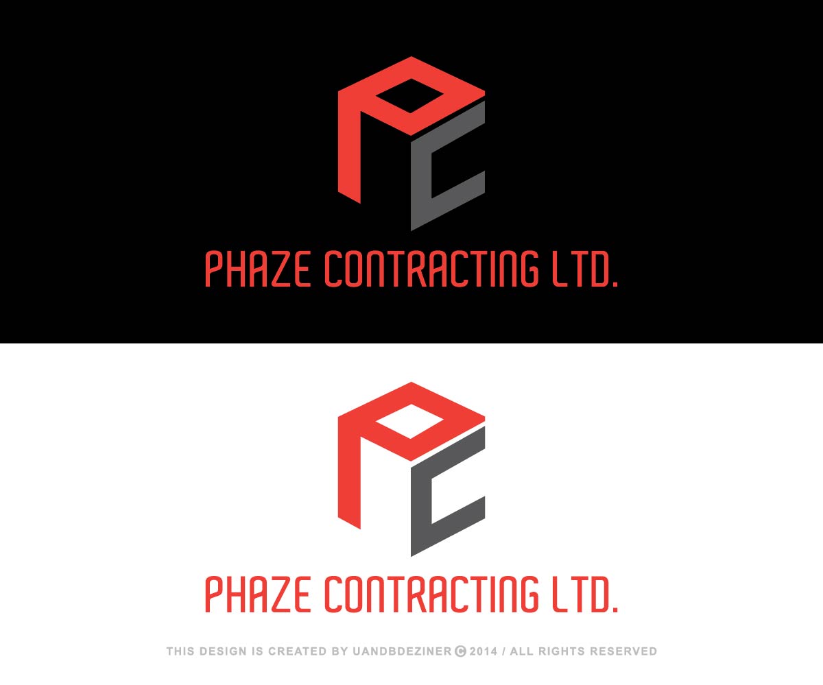 Logo Design by uandbdeziner for Phaze Contracting Ltd. | Design #5122754
