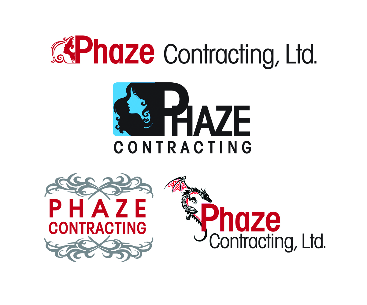 Logo-Design von Hot Rod für Phaze Contracting Ltd. | Design #5123297