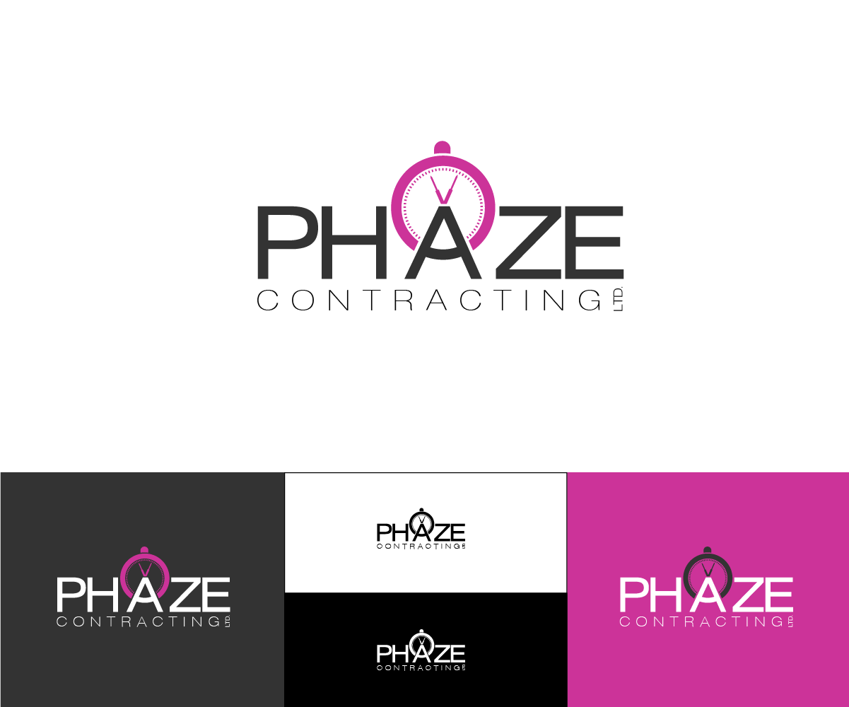Logo Design by GliderGraphx for Phaze Contracting Ltd. | Design #5119790