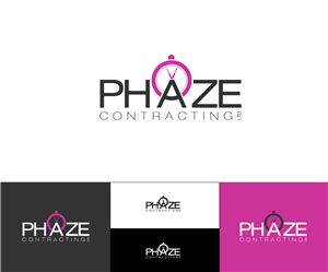 Logo Design by GliderGraphx for Phaze Contracting Ltd. | Design #5119790