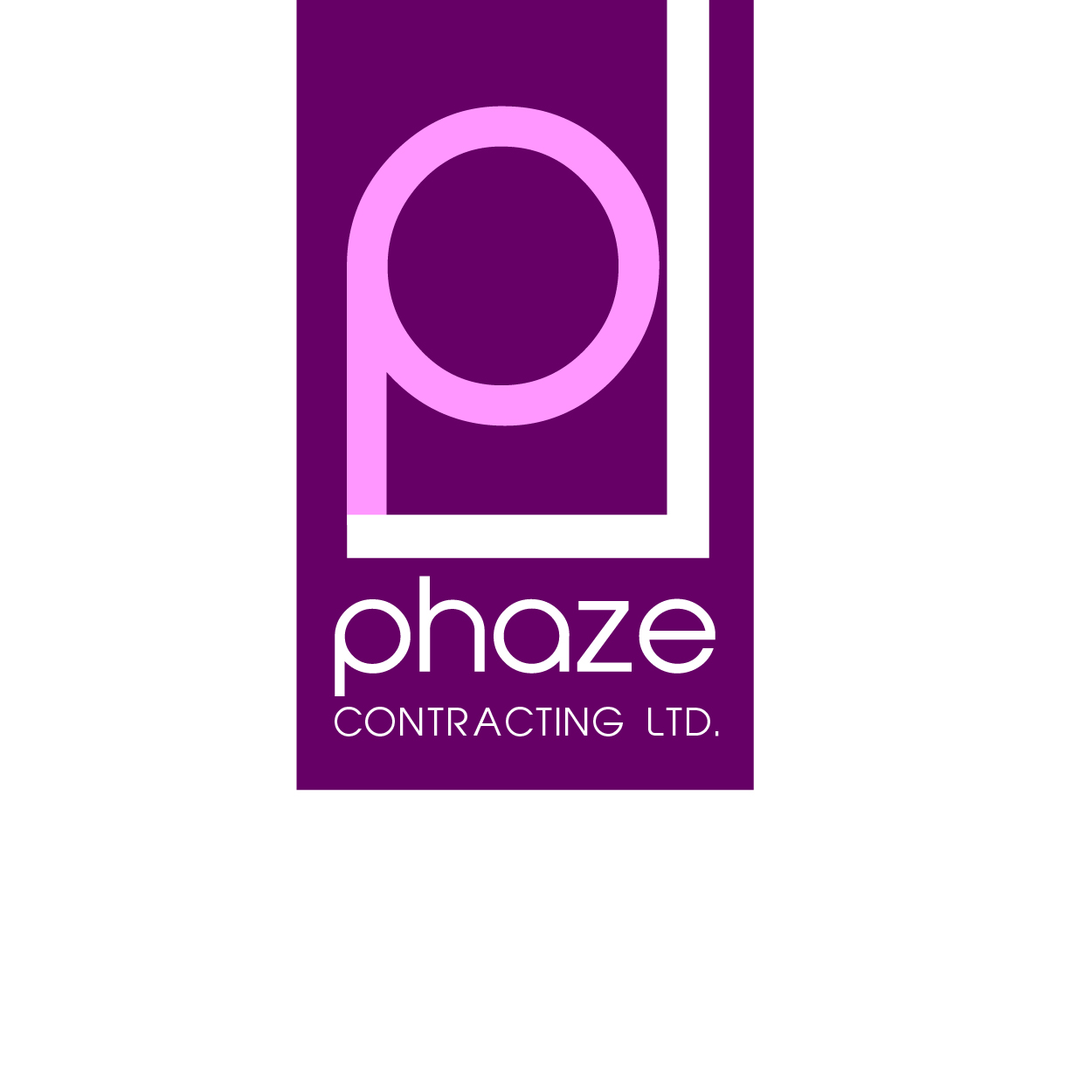 Logo Design by Thomasdesign for Phaze Contracting Ltd. | Design #5120795